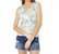 V Neck Top In Savannah - Savannah