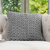 18" x 18" Knitted Throw Pillow - Gray