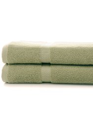 650 GSM Bath Towel - Set of 2 - Sage