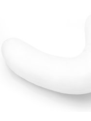 Boomerang Shaped Bed Pillow, Side Sleeper Neck - White