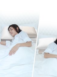 Dual-Sided Standard Sleeping Pillow With Memory Foam