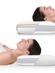 Dual-Sided Standard Sleeping Pillow With Memory Foam