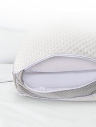 Dual-Sided Standard Sleeping Pillow With Memory Foam