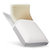 Dual-Sided Standard Sleeping Pillow With Memory Foam - White