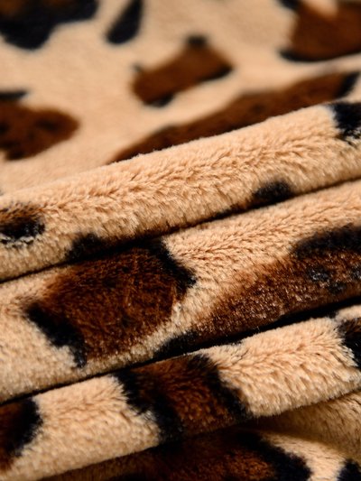 Cheer Collection Faux Fur Printed Blanket product