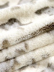 Faux Fur Printed Blanket