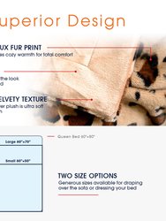 Faux Fur Printed Blanket