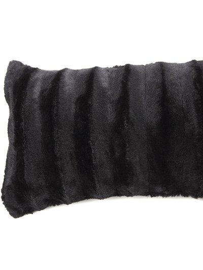 Cheer Collection Faux Fur Throw Pillow Cover - Multiple Colors & Sizes Available product
