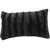 Faux Fur Throw Pillow Cover - Multiple Colors & Sizes Available - Black