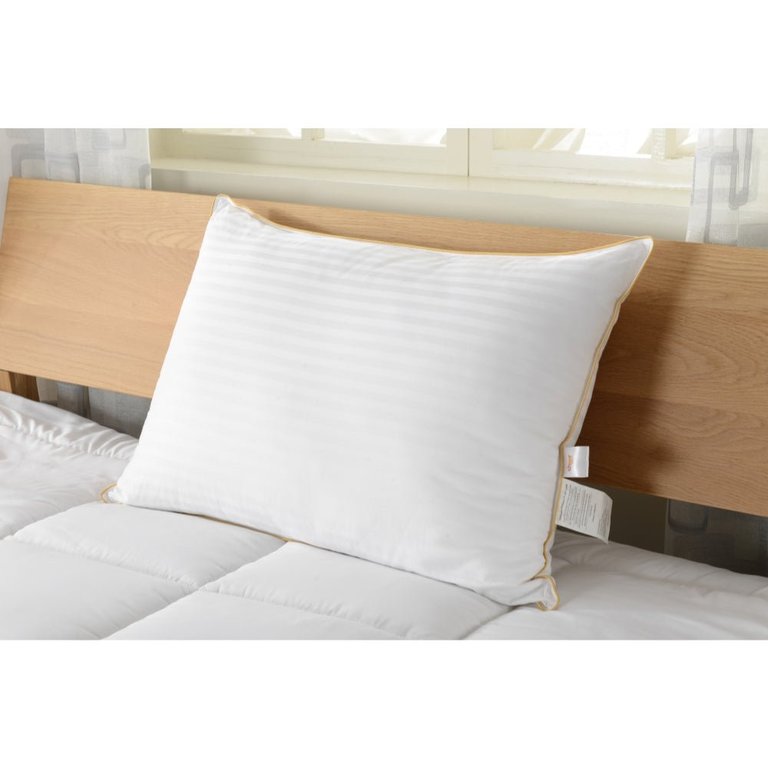 Goose Down Alternative Striped Pillow