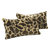 Lumbar Couch Leopard Print Throw Pillows - Set Of 2 - Leopard Print