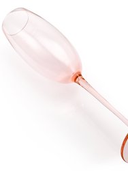 Luxurious And Elegant Sparkling Colored Glassware - Champagne Flutes