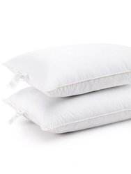 Luxury Goose Down Alternative Pillows (Set Of 2)