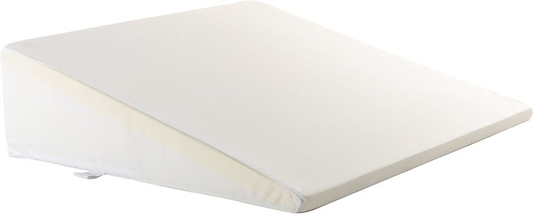  Memory Foam Bed Wedge Pillow - White