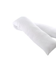 Pillowcase For 19 x 90 Side Body Pillow - White