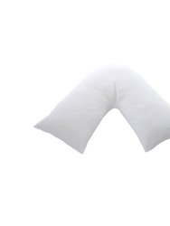 Pillowcase For V Shape Pillow - White