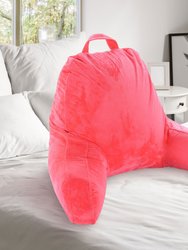 Shredded Memory Foam TV Pillow & Backrest - Hot Pink
