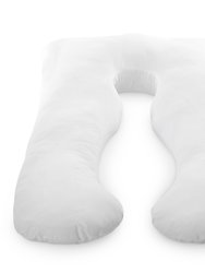 U Shaped Body Pillow Hypoallergenic Down Alternative