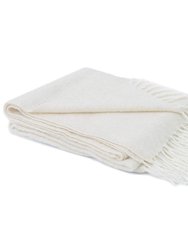 Ultra Soft Knit Throw Blanket - Ivory