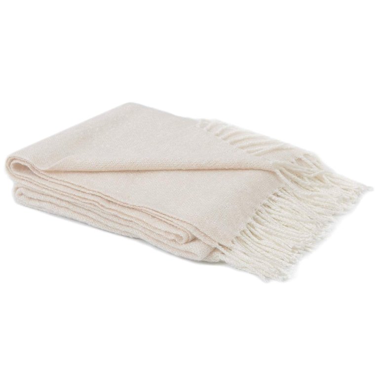 Ultra Soft Knit Throw Blanket - Taupe