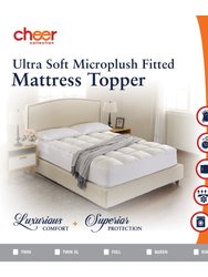 Ultra Soft Mattress Topper Silky Smooth And Plush Hypoallergenic Mattress Pad