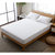 Velvet Plush Waterproof Mattress Protector - White