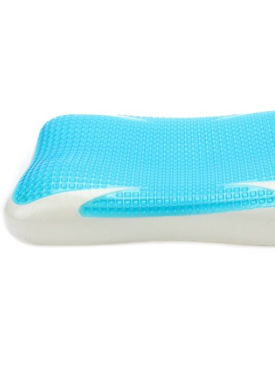 Cheer Collection Ventilated Cooling Pillow Supportive Memory Foam Cool Gel Sleeping Pillow product