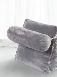 Wedge Pillow with Detachable Bolster & Backrest