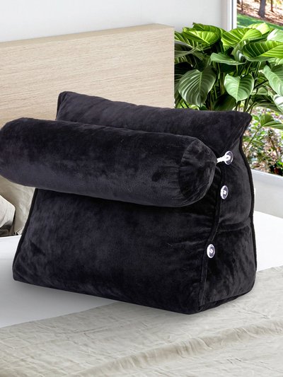 Cheer Collection Wedge Shaped Back Support Pillow and Bed Rest Cushion product