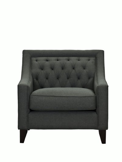 Chic Home Design Aberdeen Linen Tufted Back Rest Modern Contemporary Club Chair product