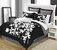 Ayesha 7-Piece Comforter Set Bed Skirt, Four Shams And Decorative Pillow Included