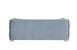 Christophe Sofa Velvet Upholstered Button Tufted Nailhead Trim Shelter Arm Design Silver Tone Metal Block Legs