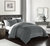 Cynna 7 Piece Comforter Set Luxurious Hand Stitched Velvet Bed In A Bag Bedding - Sheet Set Pillowcases