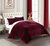 Cynna 7 Piece Comforter Set Luxurious Hand Stitched Velvet Bed In A Bag Bedding - Sheet Set Pillowcases