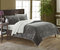 Ernest 7-Piece Plush Microsuede Sherpa Blanket, Sheet Set