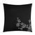 Ethel 4 Piece Reversible Comforter Set Floral Print Cursive Script Design Bedding