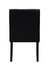 Hayes Dining Side Accent Chair Pebble Grain PU Leather Nailhead Trim Espresso Wood Frame, Modern Transitional, Set Of 2
