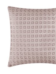 Holly 6 Piece Comforter Set Plush Ribbed Chevron Design Bedding