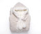 Janet Snuggle Hoodie Animal Print Robe Cozy Super Soft Ultra Plush Micromink Sherpa Lined Wearable Blanket - Beige