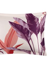 Jezebel 8 Piece Comforter Set Contemporary Large Scale Floral Print Design Bed In A Bag Bedding