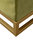 kadiri Storage Bench Velvet Upholstered Tufted Seat Gold Tone Metal Base With Discrete Interior Compartment