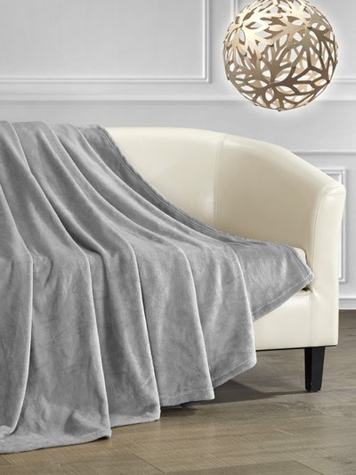 Chic Home Design Keaton Throw Blanket Cozy Super Soft Ultra Plush Micro Mink Fleece Decorative Design product