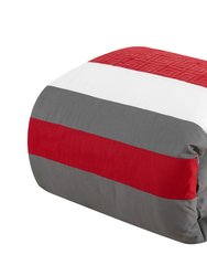 Keira 16 Piece Comforter Complete Bed In A Bag Quilted Embroidered Designer Embellished Bedding Set