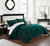 Kerk 8 Piece Comforter Set Crinkle Crushed Velvet Bed In A Bag Bedding - Sheet Set