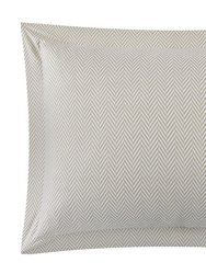 Laurel 7 Piece Duvet Cover Set Graphic Herringbone Pattern Print Design Bed In A Bag Bedding