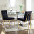 Liam Modern Contemporary Tufted Velvet Polished Brass Metal Frame Dining Side Chair