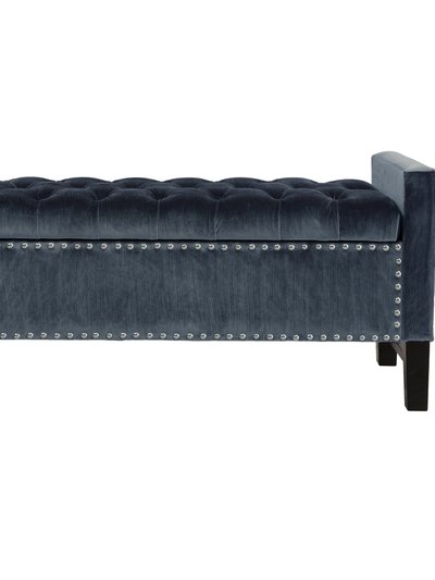 Chic Home Design Marcus Neo Traditional Velvet Tufted Storage Bench product