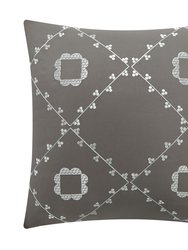 Mercer 6 Piece Comforter Set Pinch Pleat Box Design Bed In A Bag Bedding - Sheet Set