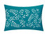 Mitzy 4 Piece Reversible Duvet Cover Set 100% Cotton Large Floral Design Geometric Scale Pattern Print Zipper Closure Bedding