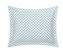 Mitzy 4 Piece Reversible Duvet Cover Set 100% Cotton Large Floral Design Geometric Scale Pattern Print Zipper Closure Bedding